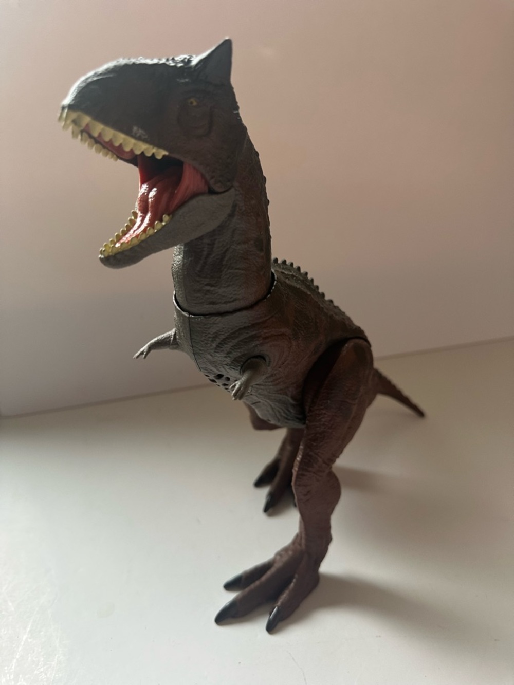 Mattel Brown and Black T-Rex Action Figure